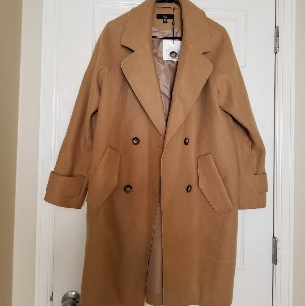 Missguided Cocoon Coat